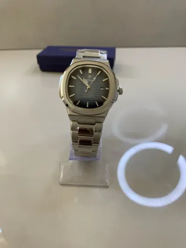 Relógio Masculino Poedagar Nautilus Azul - Aço Inoxidável (Novo na Caixinha)