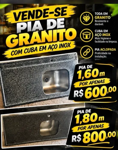 Pia de granito
