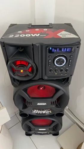 Caixa de Som 2200rms qualidade com preço TOP