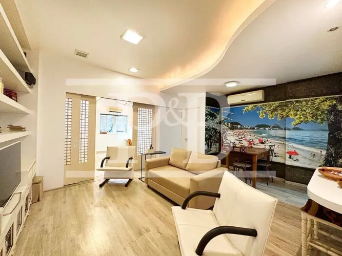 Apartamento com 1 dormitório para alugar, 125 m² por R$ 8.015,15/mês - Copacabana - Rio de