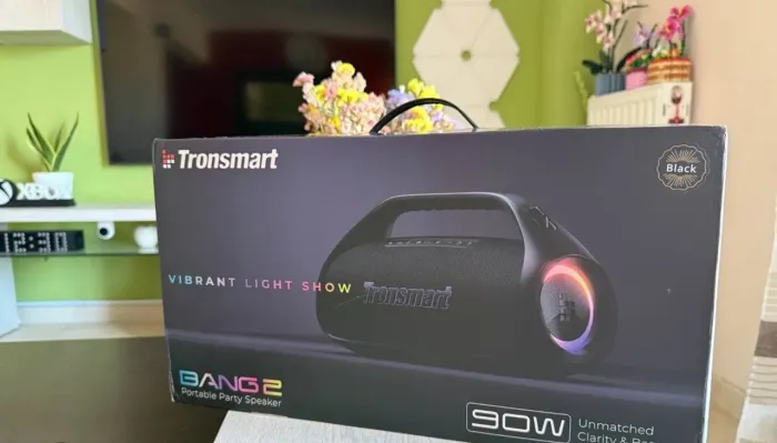 Caixa De Som Tronsmart Bang 2 90w Portátil Bluetooth