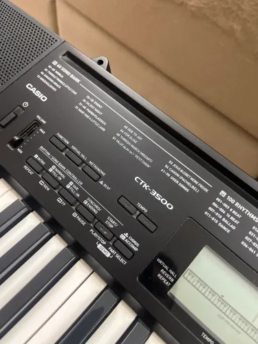 Teclado CTK 3500 Cássio em estado de novo 