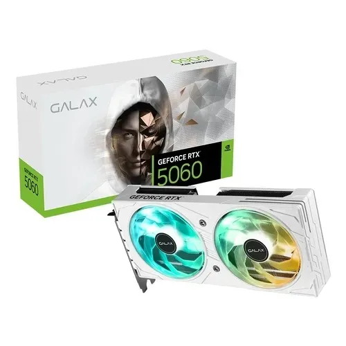 Galax GeForce RTX 5060 8gb White - Lacrada com NF