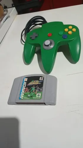 Controle e jogo Nintendo 64 originais