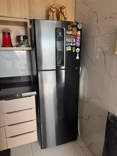 GELADEIRA ELECTROLUX 382L PLATINUM