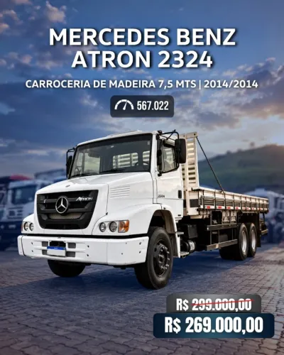M.BENZ/ATRON 2324 - CARROCERIA