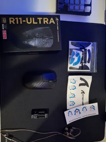 Attack shark r11 ultra menos de 1 mes de uso