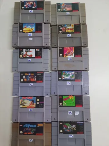 Jogos Fitas Cartuchos Super Nintendo Snes Super Famicom SFC