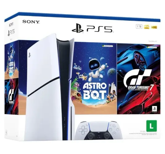 PLAYSTATION 5 SLIM MIDIA FISICA 1T (LACRADO)