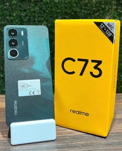 Realme C73 - Lançamento Verde 128/4 Global Toop