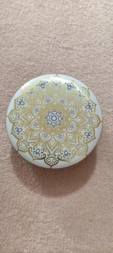 Porta jóias mandala lata