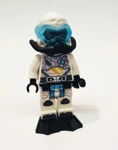 Minifigura lego ninjago original Zane do conjunto 71756