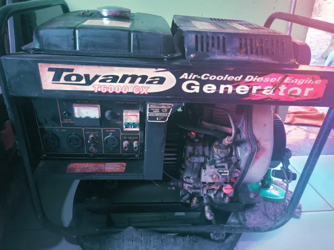 Gerador toyama a diesel