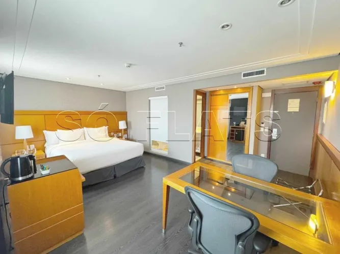Flat Melia Jd Europa, disponível para venda com 30m², 01 dormitório e 01 vaga