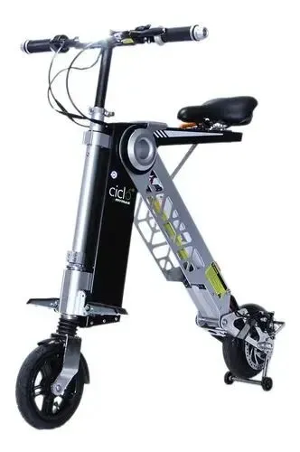 Bicicleta Elétrica MyMax Dobrável Bike Patinete Alumínio Passeio/Trabalho