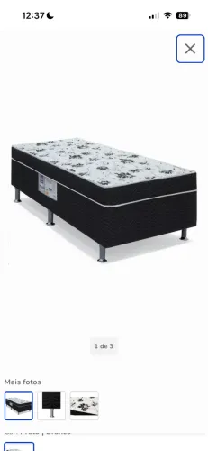Cama box solteiro
