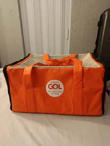 Caixa de transporte pet padrão gol