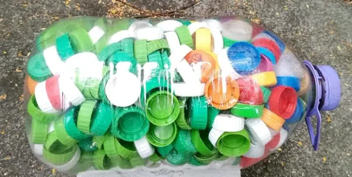 Tampinhas Coloridas Para Artesanatos 