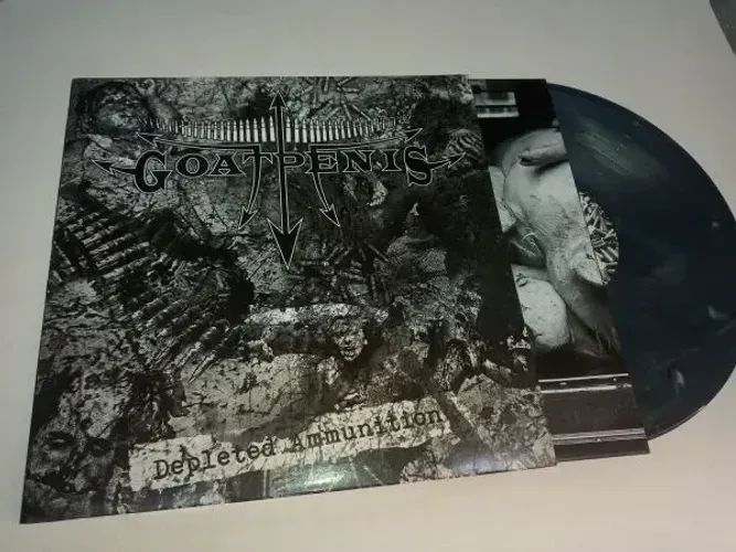 Goatpenis - Depleted Ammuniti Lp black/death Blasphemy Conqueror Beherit Sarcofago