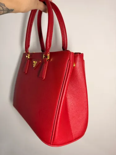 bolsa vermelha luxo premium