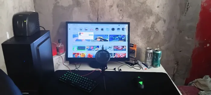 PC Gamer Completo | i5 3570 | RX 460 4GB | SSD | Monitor 75Hz + Periféricos