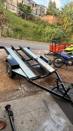 CARRETINHA PRONTA ENTREGA PARA JETSKI, QUADRICICLO E MOTOS *SEM AS RODAS*