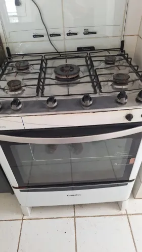 Fogão elétrico de 5 bocas