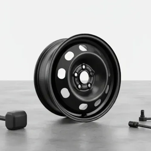 4 Rodas de ferro + 4 Calotas aro 15 Novas Original Volkswagen