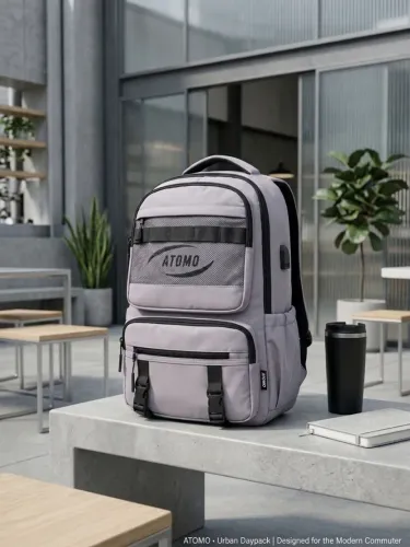 Mochila Escolar / Casual em Nylon Oxford - Fashion