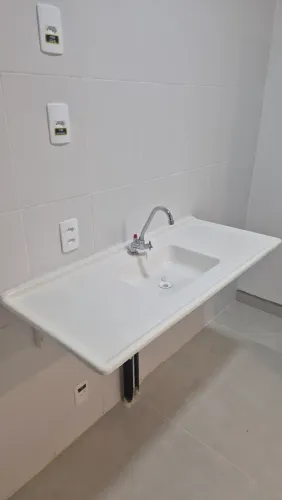 PIA DE COZINHA BRANCA 120