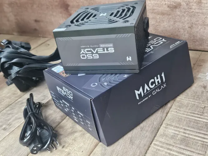 FONTE MACH 1 650W 80 Plus Bronze