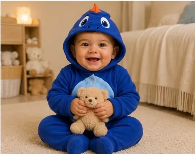 Tiptop para bebês quentinho dinossauro TAM. 2