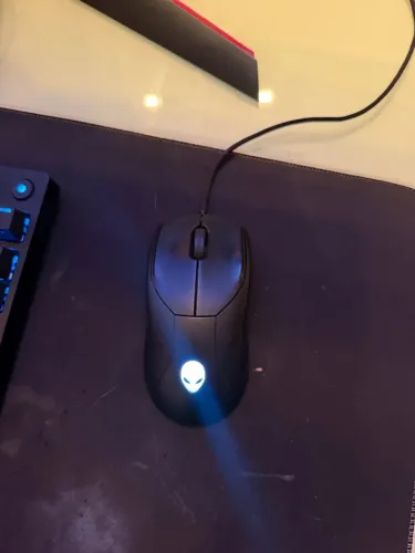 Mouse gamer alienware AW720M 26000 DPI 8 botões