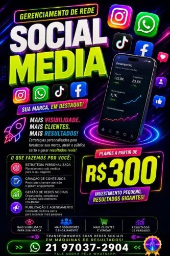 Social Media (Gerenciamento de Redes Sociais)