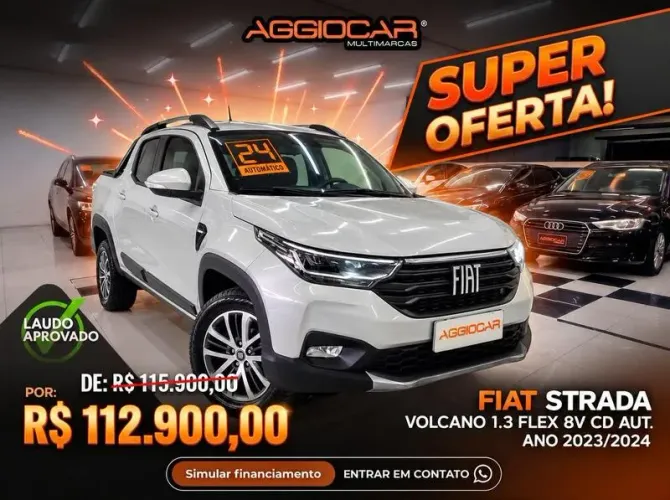 Fiat Strada Volcano 1.3 Flex 8V CD Aut. 2024