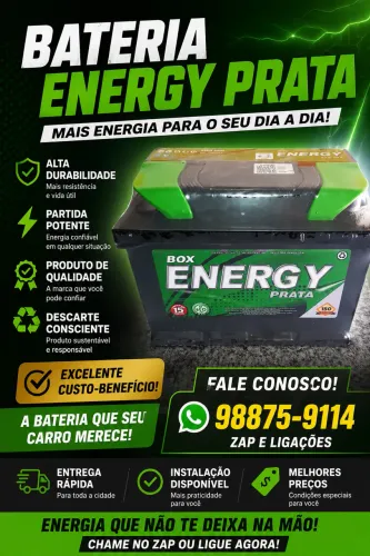 Bateria de carro ENERGY