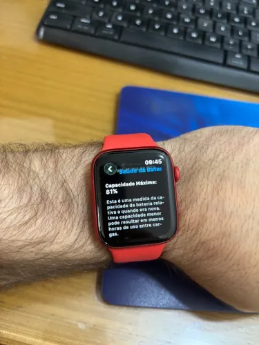 Apple Watch Series 6 44mm Versão Celular + GPS