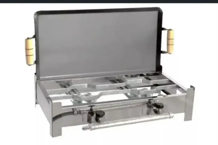 Fogão inox 2 bocas