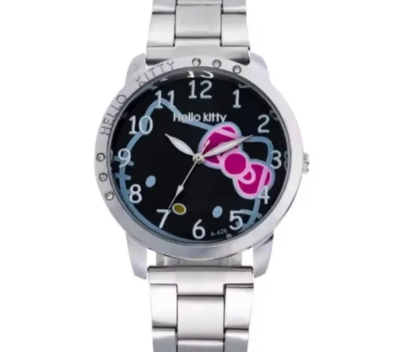 Relógio Feminino Helô Kitty Novo 