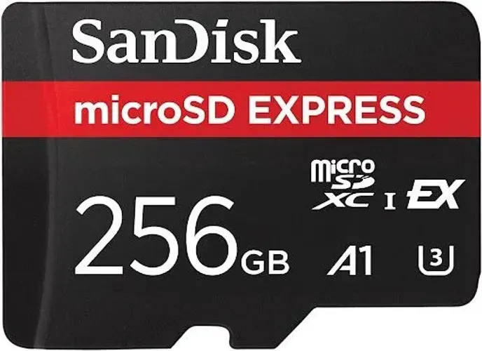 Cartão SanDisk microSD Express 256GB - 880MB/s