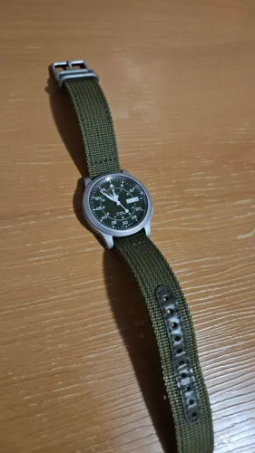 Relógio Seiko 5 SNK805 verde (João Pessoa)