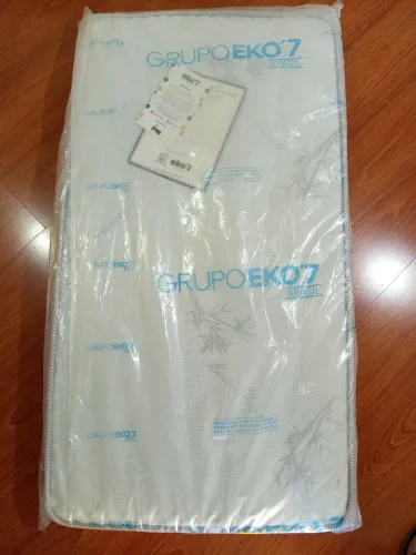 Colchão Bebê Eko'7 Soft News Antirefluxo - Novo na Embalagem (1,30 x 0,70 m)
