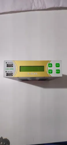 Controladora duplicadora de hd, ssd, dvd e blue Ray. lsk 2000<br>Tão tão publicadora já tê
