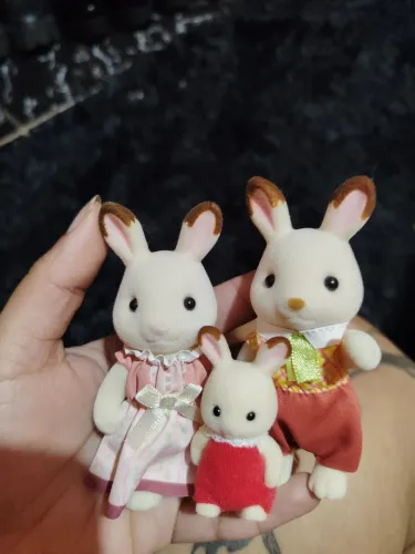 Trio de Coelhos chocolate 5768