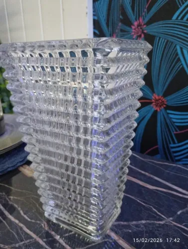 Vaso cristal 22 x 15