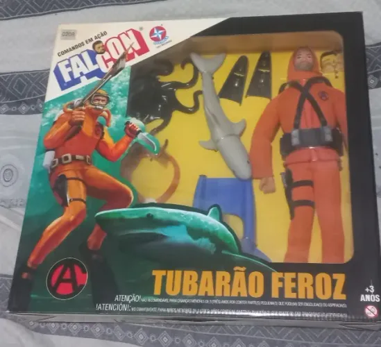 Falcon Tubarão Feroz Estrela Exclusivo CCXP Worlds