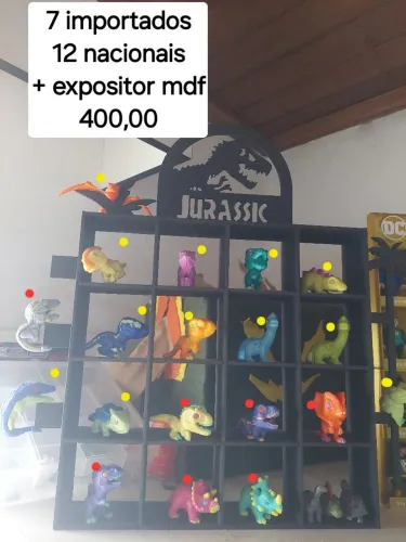 Kinder jurassic importado e nacional