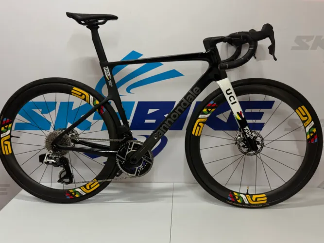 CANNONDALE SUPERSIXEVO CARBON DISC 1 HI-MOD TAMANHO 54 SEMI-NOVA