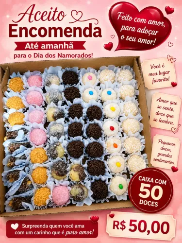Aceito encomenda 
