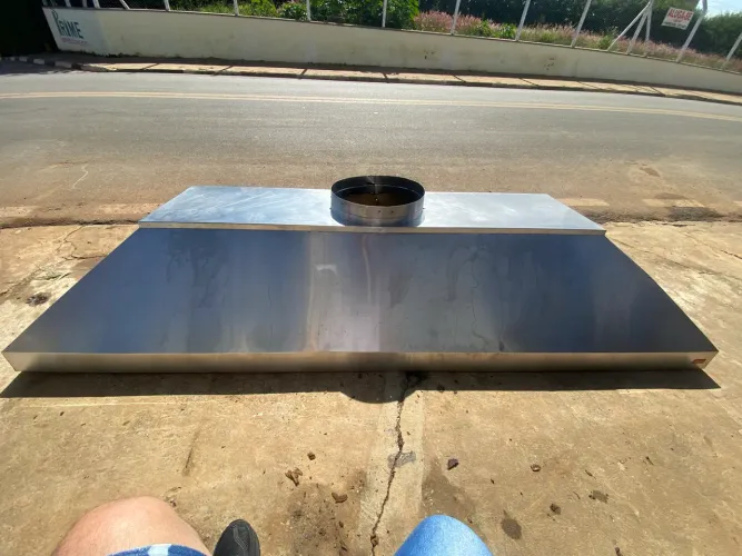 Coifa inox 3 metros